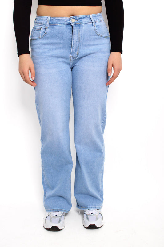 ''PLUSSIZE' WIDE LEG JEANS 2101 - DENIM