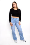 ''PLUSSIZE' WIDE LEG JEANS 2101 - DENIM