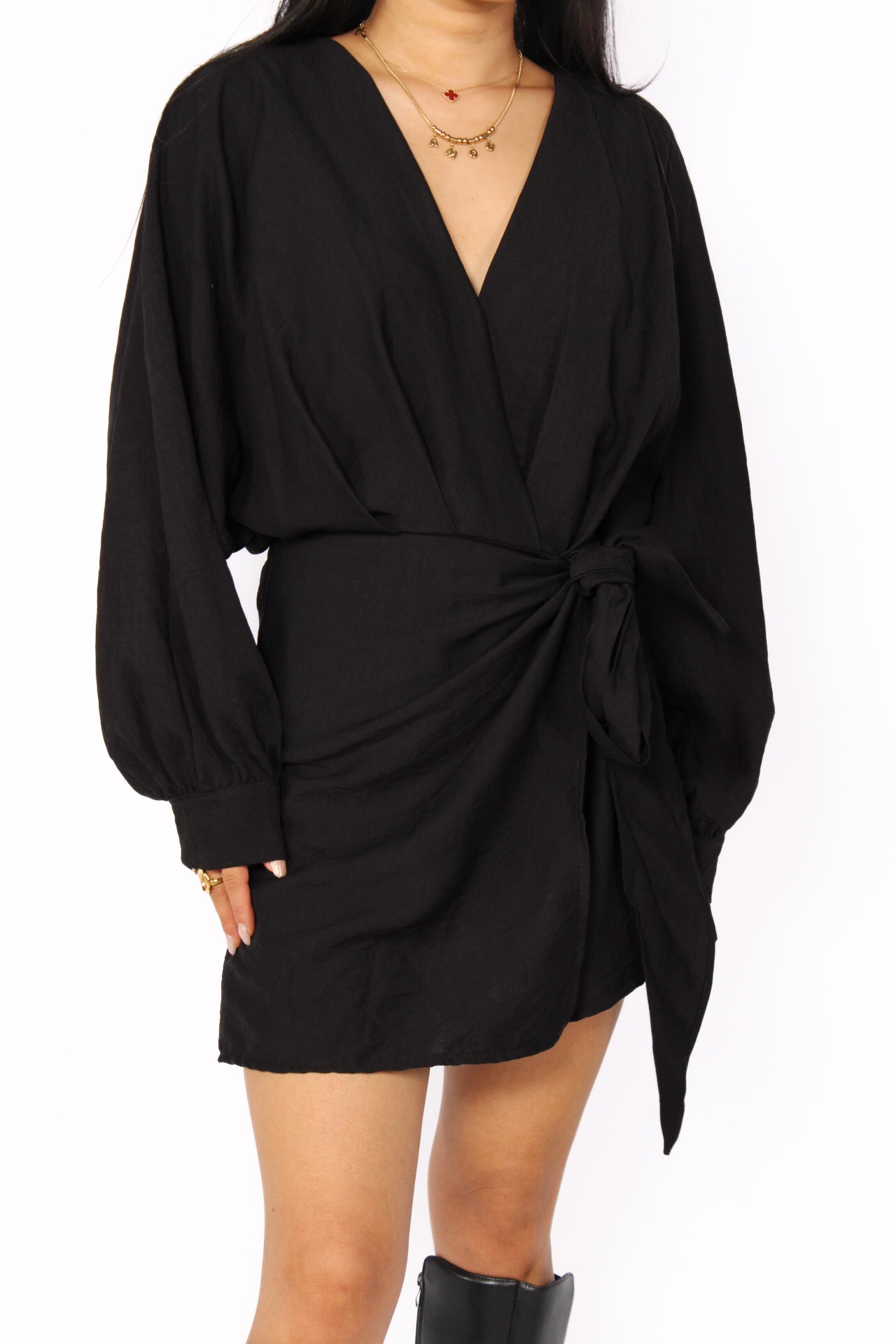 OLIVIA PLAYSUIT - BLACK