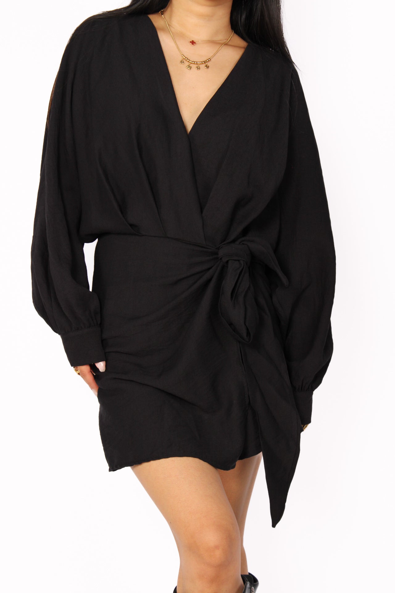 OLIVIA PLAYSUIT - BLACK