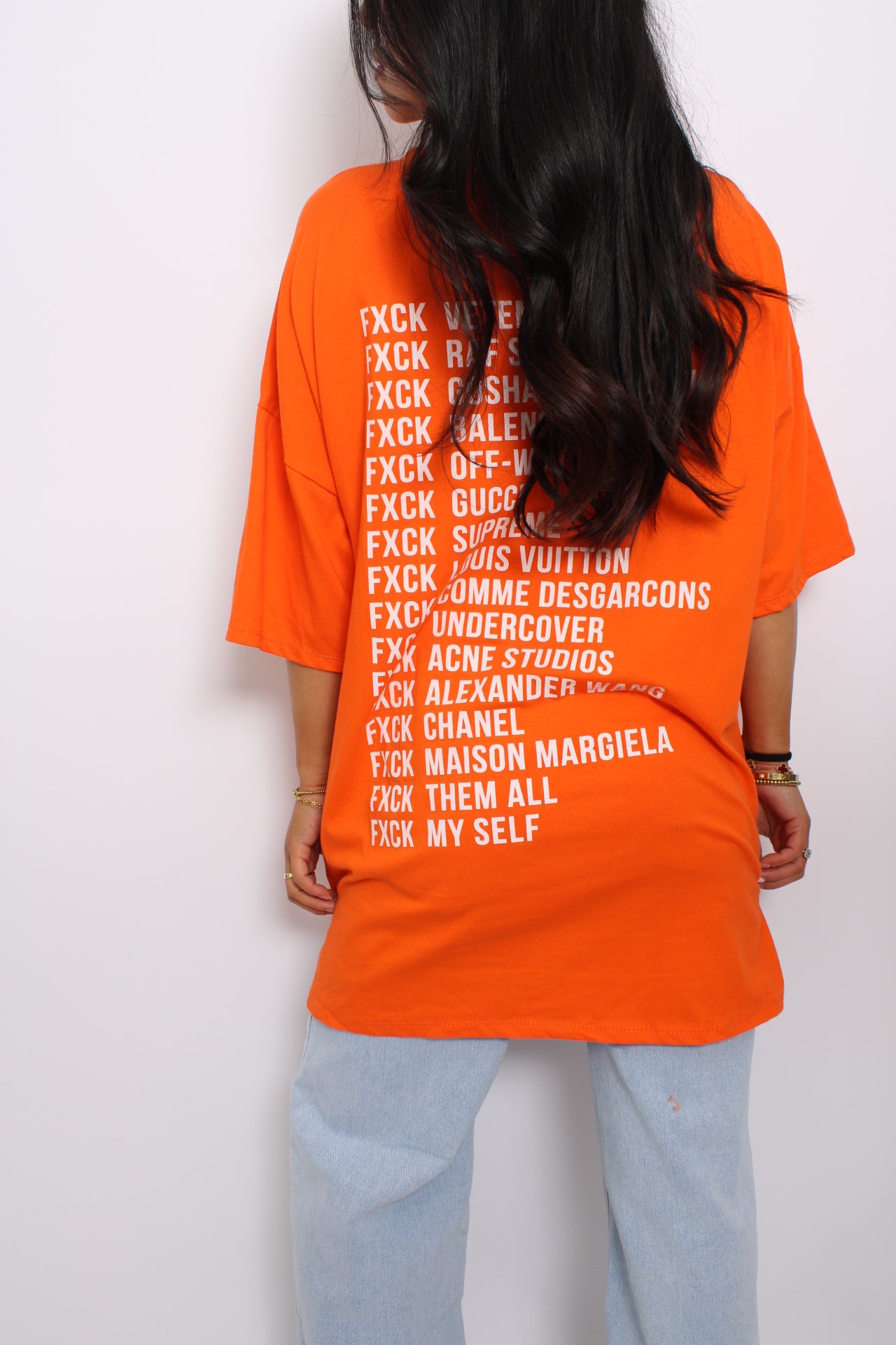 FXCK TSHIRT - ORANGE