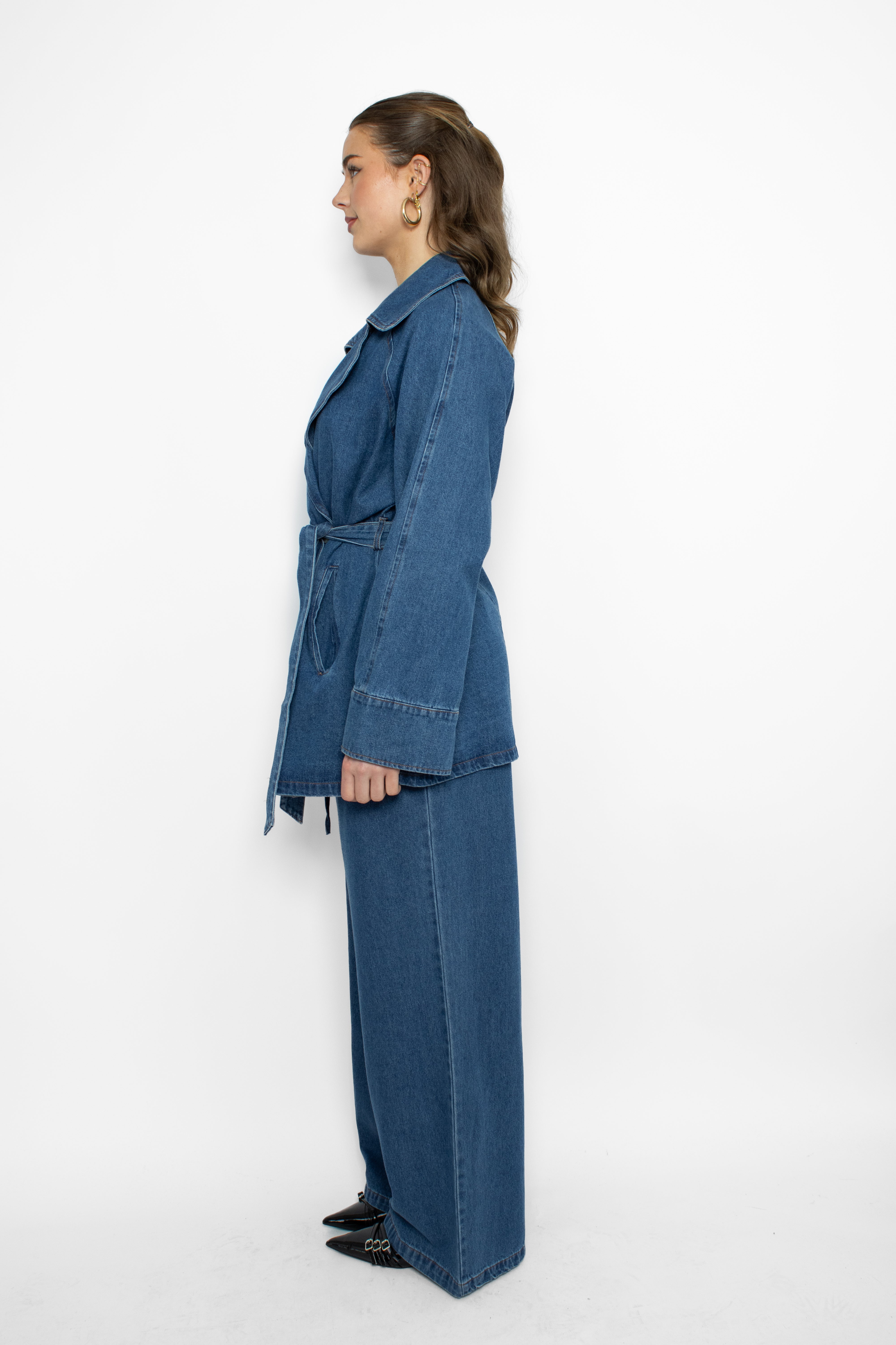 ESRA DENIM SET - DENIM BLUE