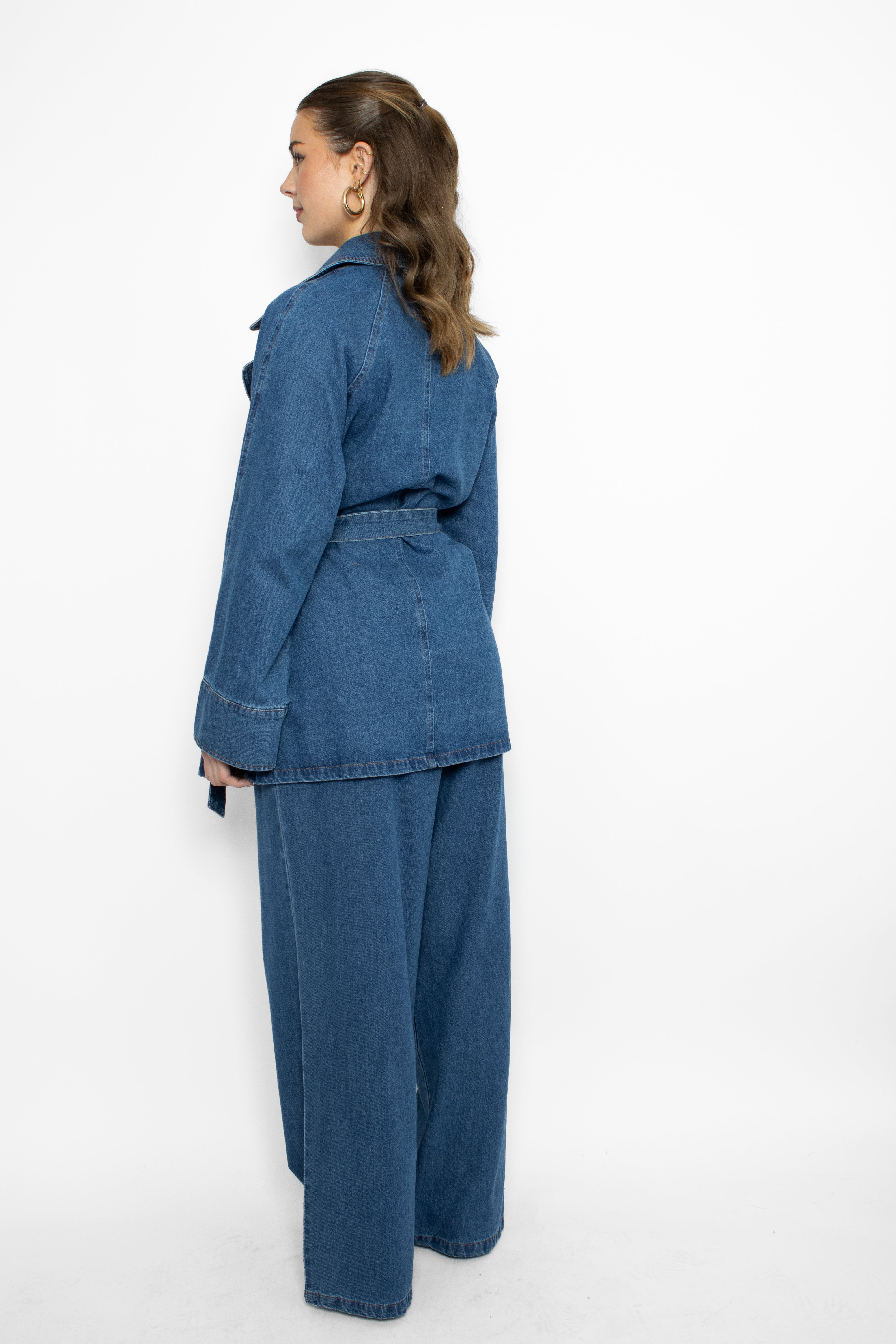 ESRA DENIM SET - DENIM BLUE