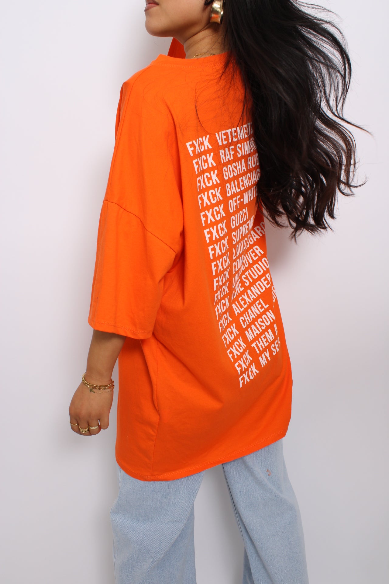 FXCK TSHIRT - ORANGE