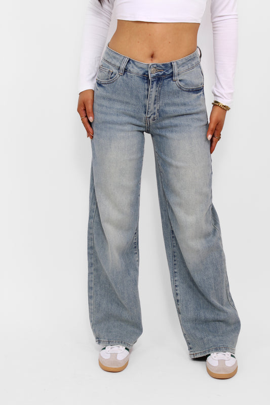 ''PETITE'' DAD FIT JEANS 195-12