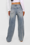 ''PETITE'' DAD FIT JEANS 195-12