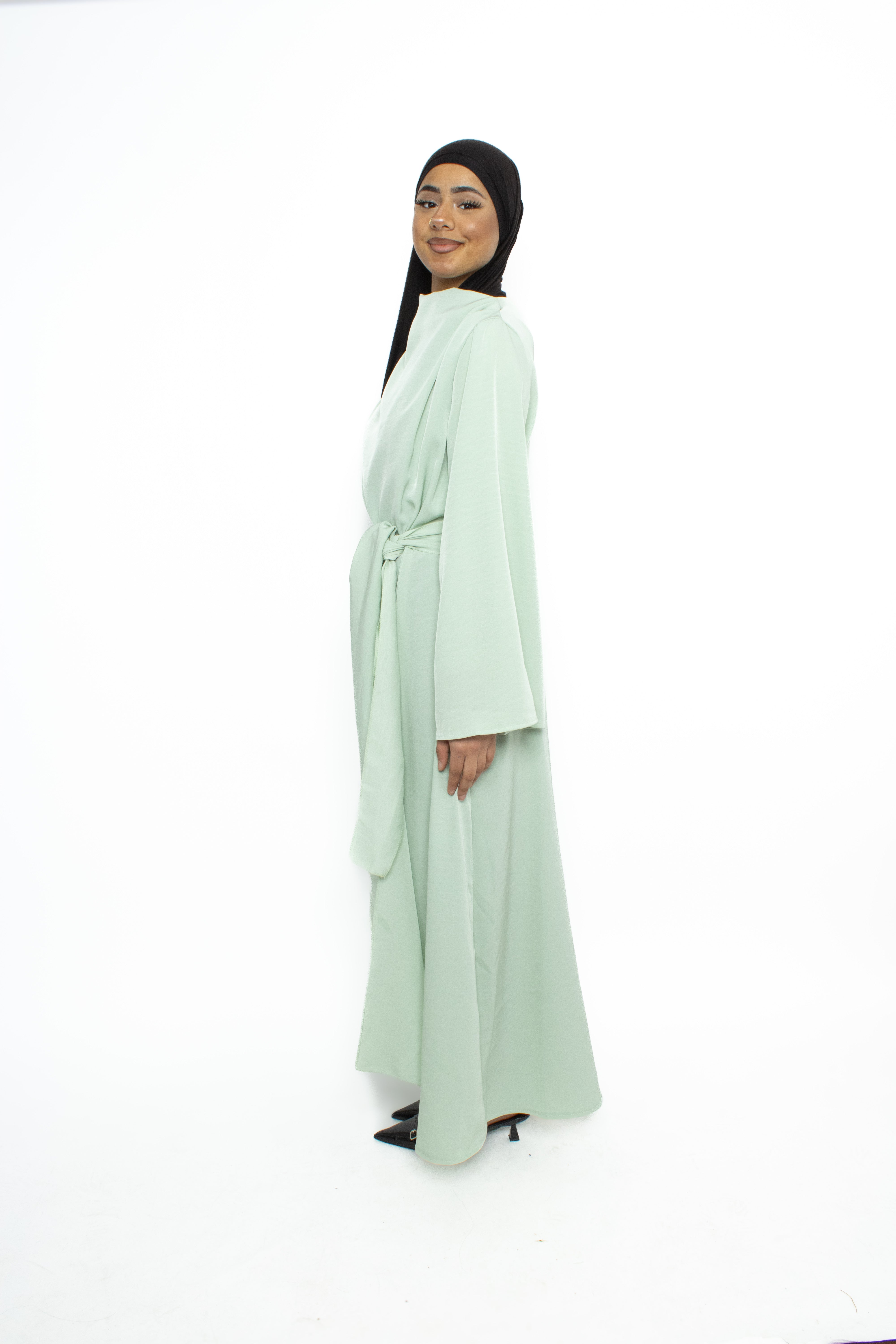 SANA DRESS - MINT GREEN