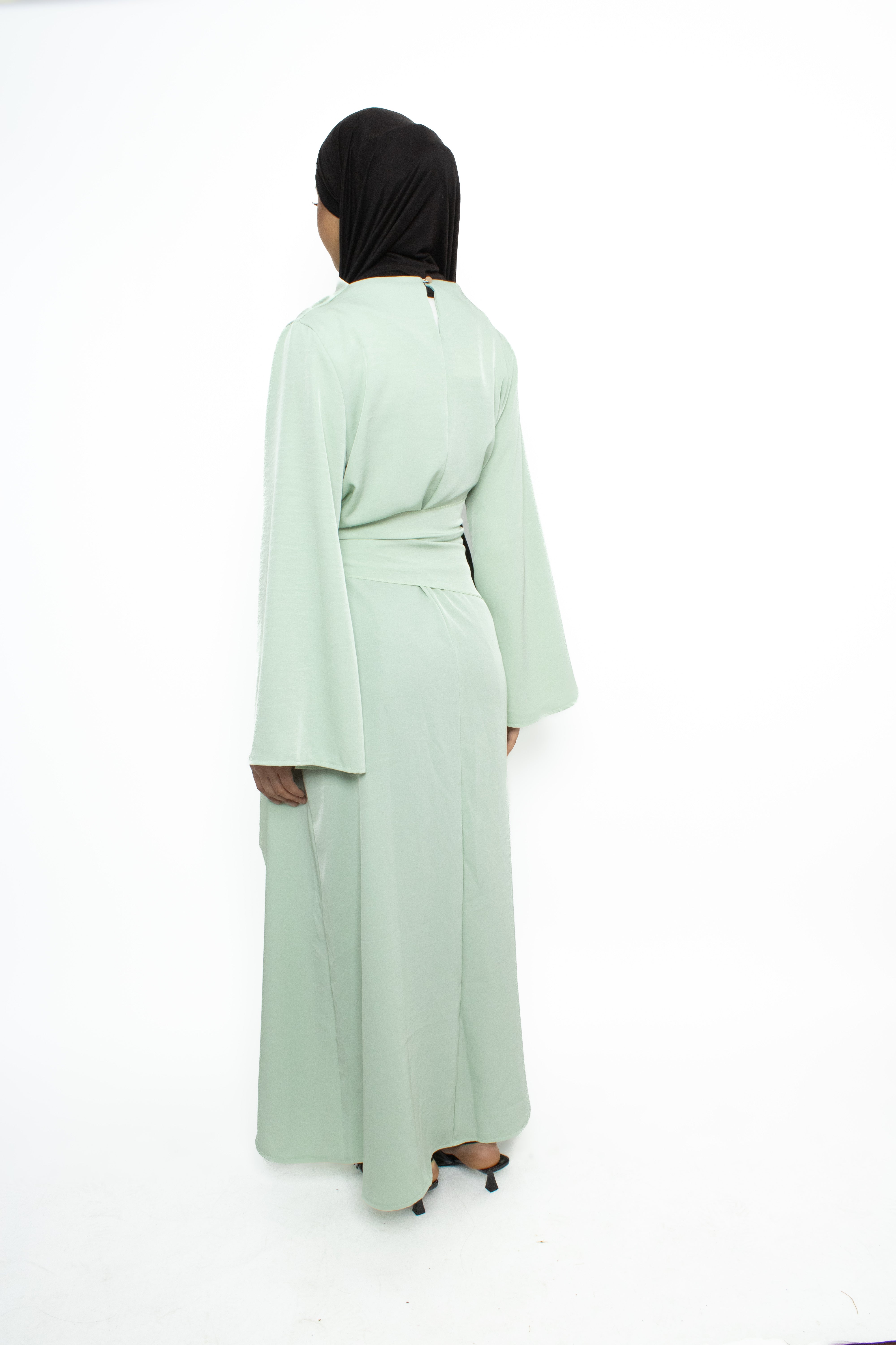 SANA DRESS - MINT GREEN