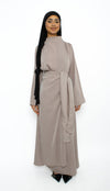 SANA DRESS - TAUPE