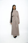 SANA DRESS - TAUPE