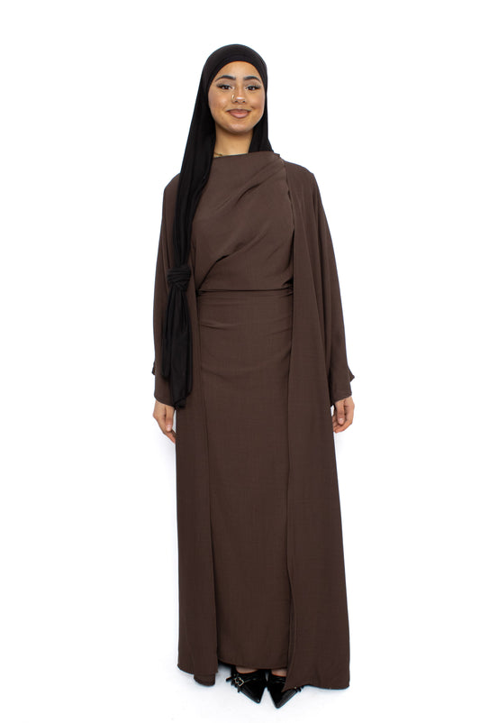 LEYLA SET - BROWN