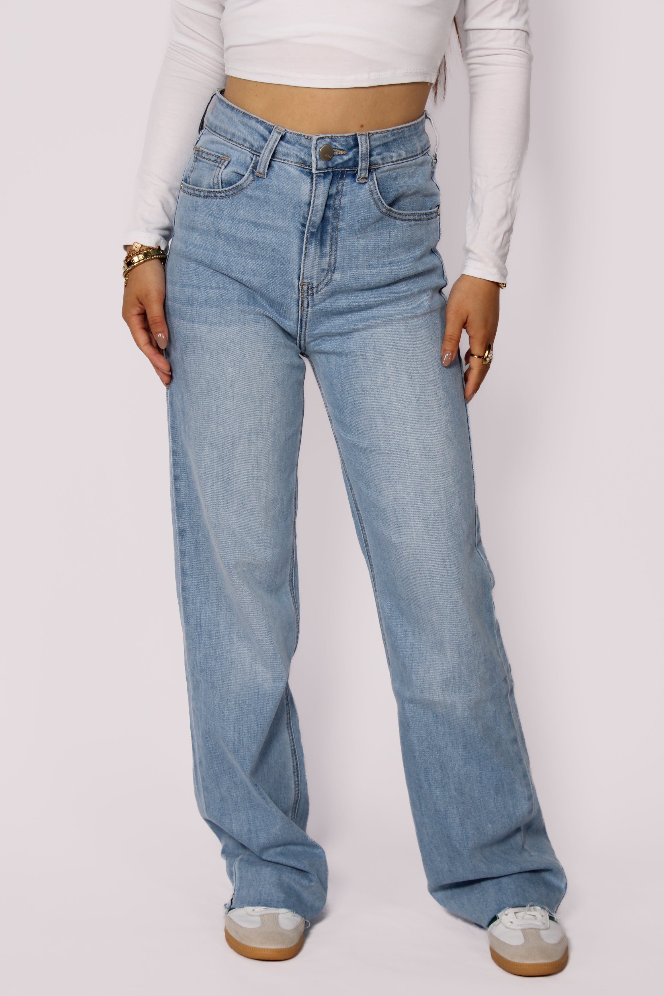 Wide Leg Jeans 2878 - Denim