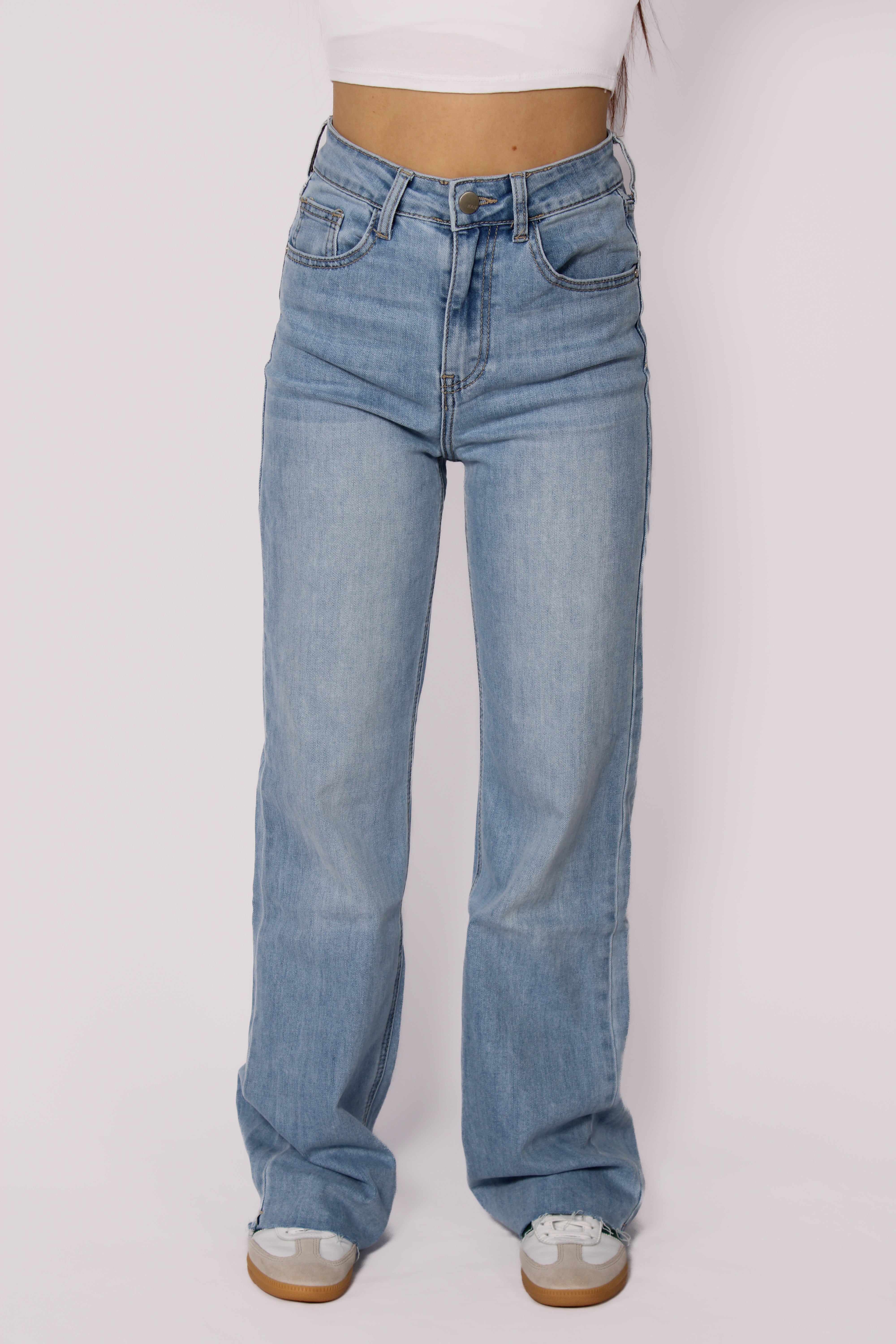 Wide Leg Jeans 2878 - Denim