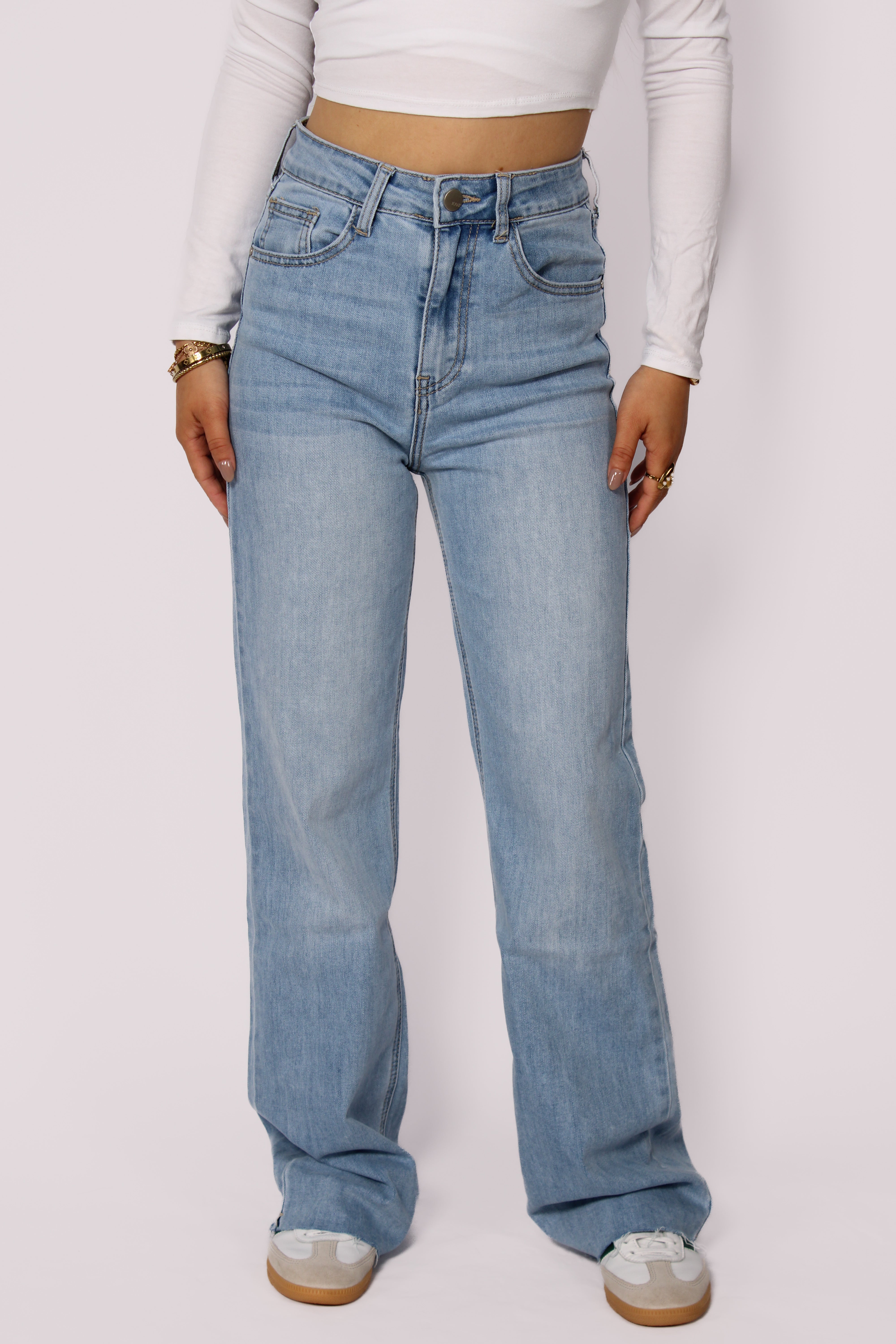 Wide Leg Jeans 2878 - Denim