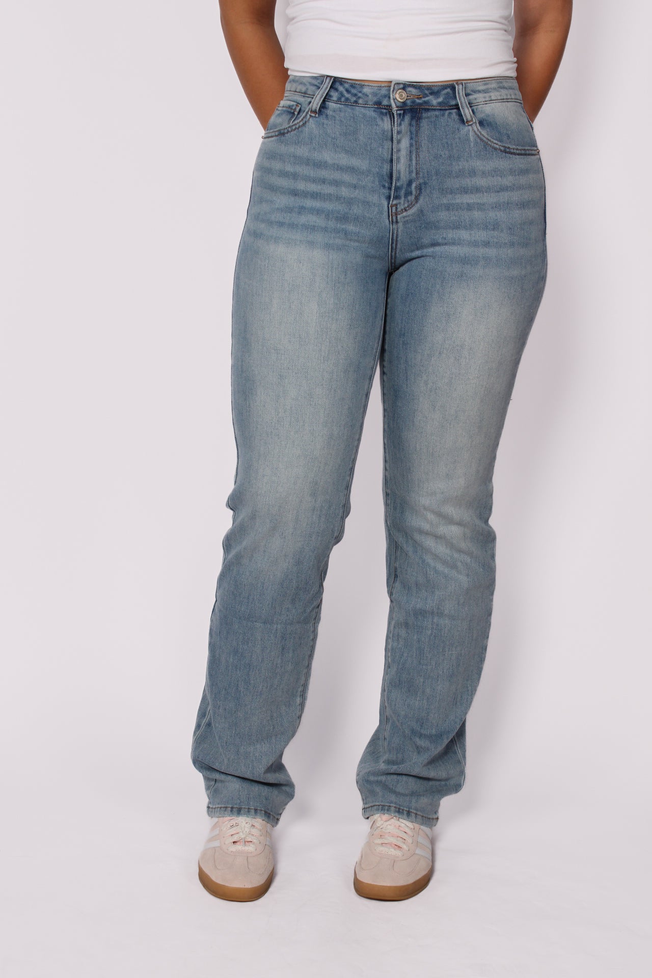 ''TALL'' STRAIGHT LEG JEANS 6272-4 - DENIM