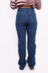 ''TALL'' WIDE LEG JEANS 3272 - MID DENIM