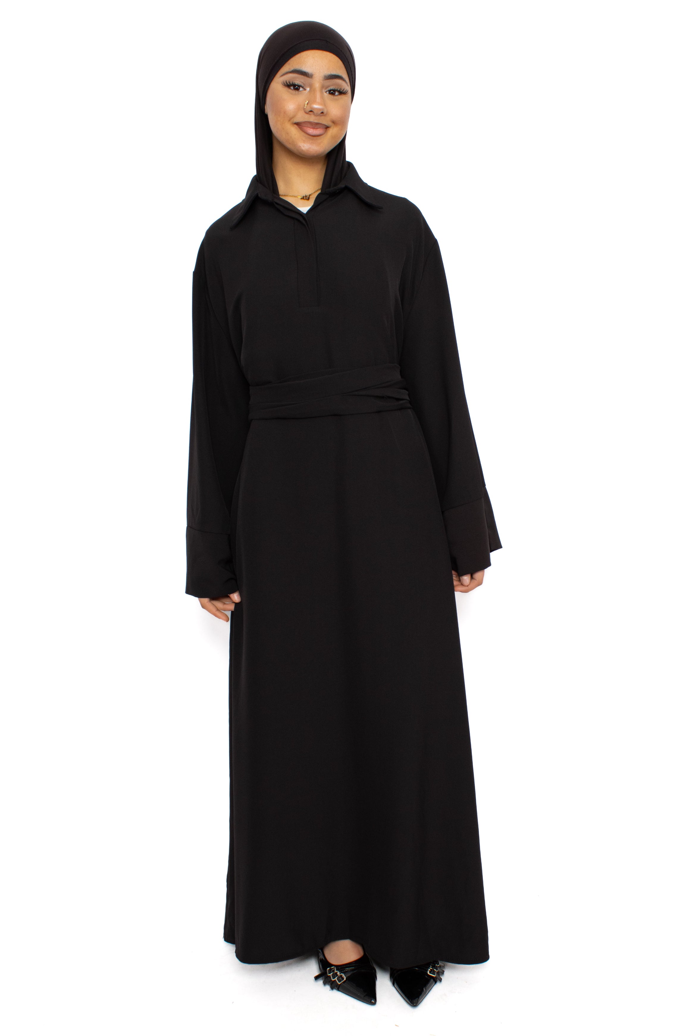 RABIA DRESS - BLACK
