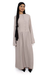 KENZA DRESS - TAUPE