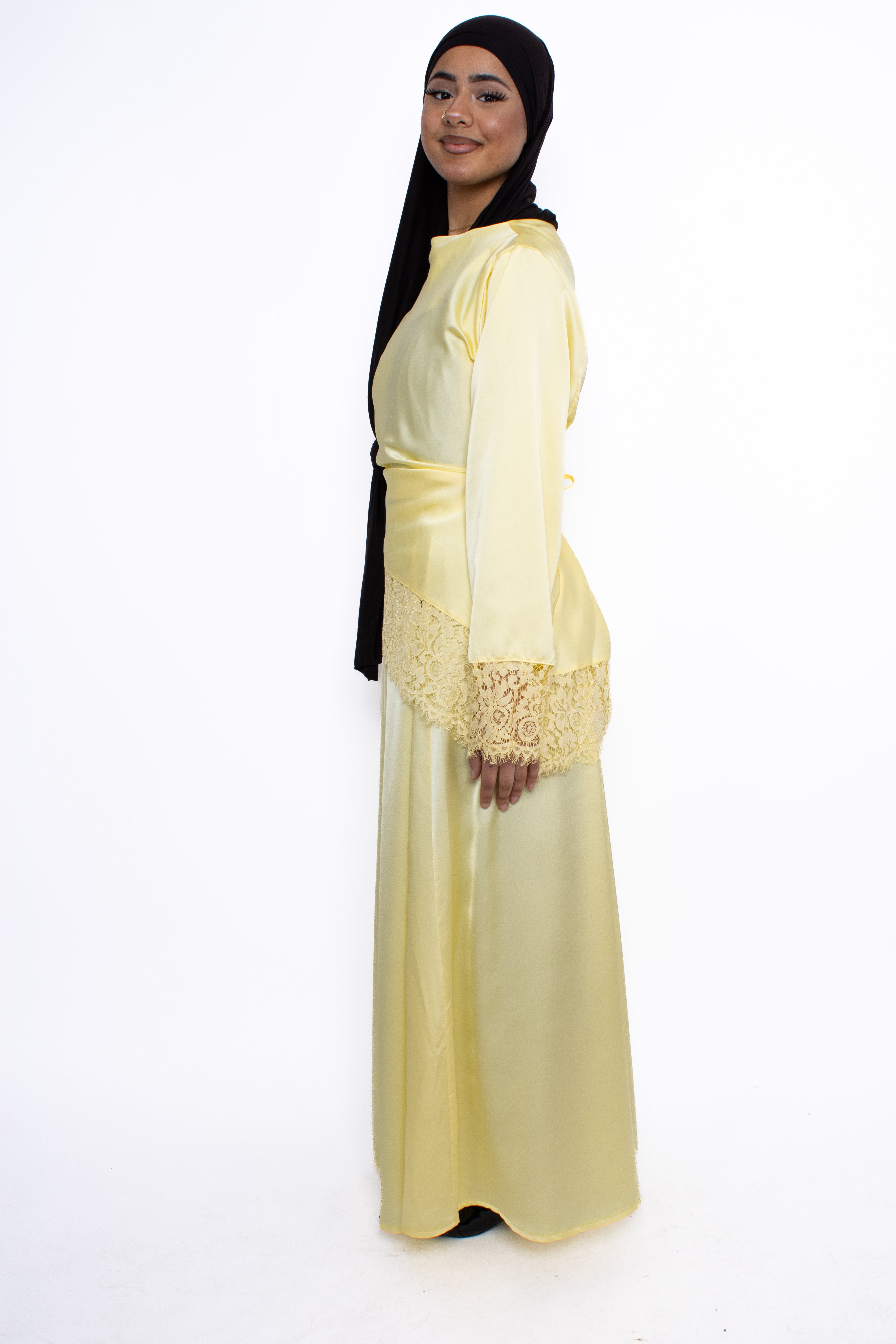 ZAHRA SET - BUTTER YELLOW