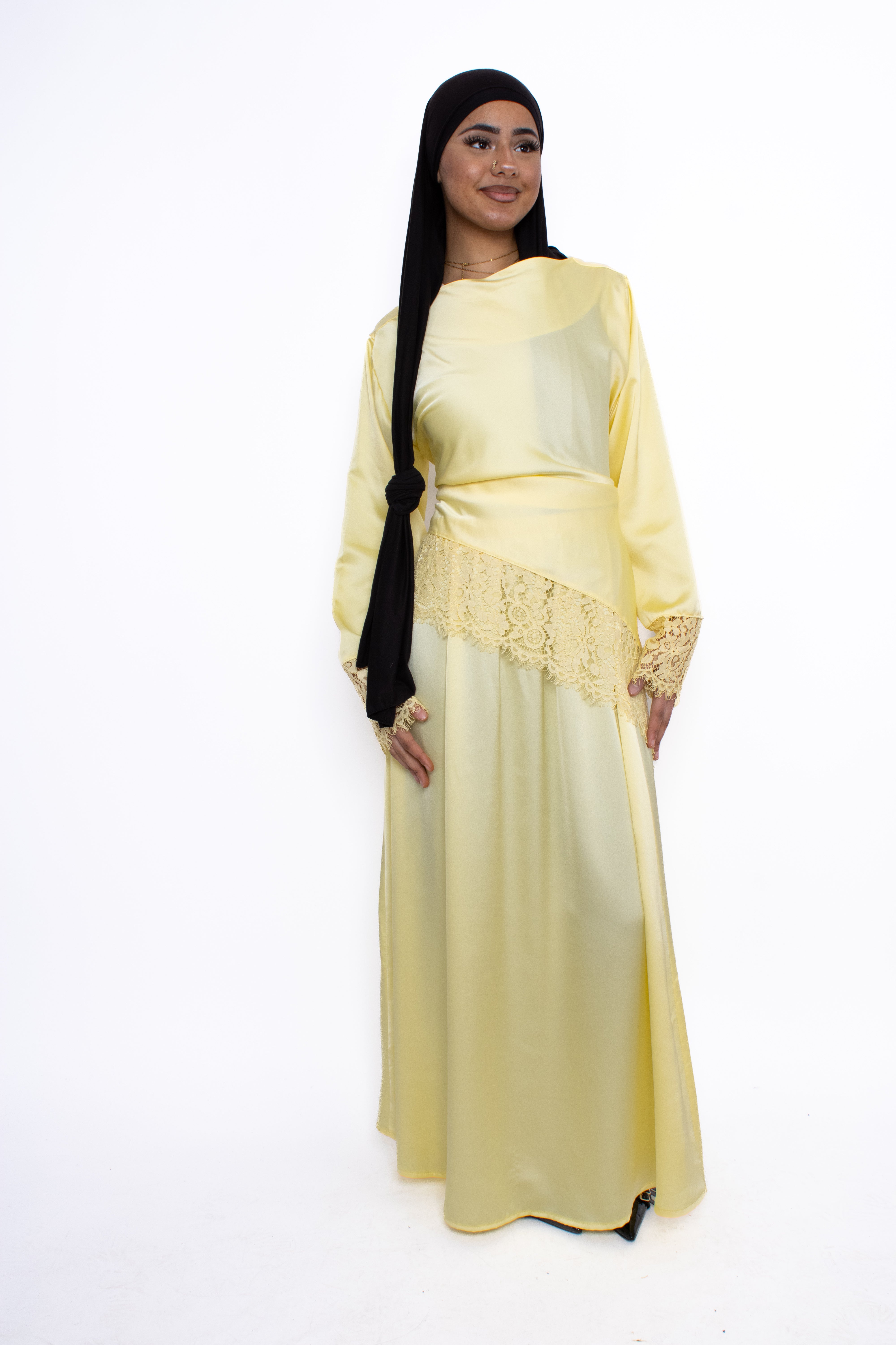 ZAHRA SET - BUTTER YELLOW