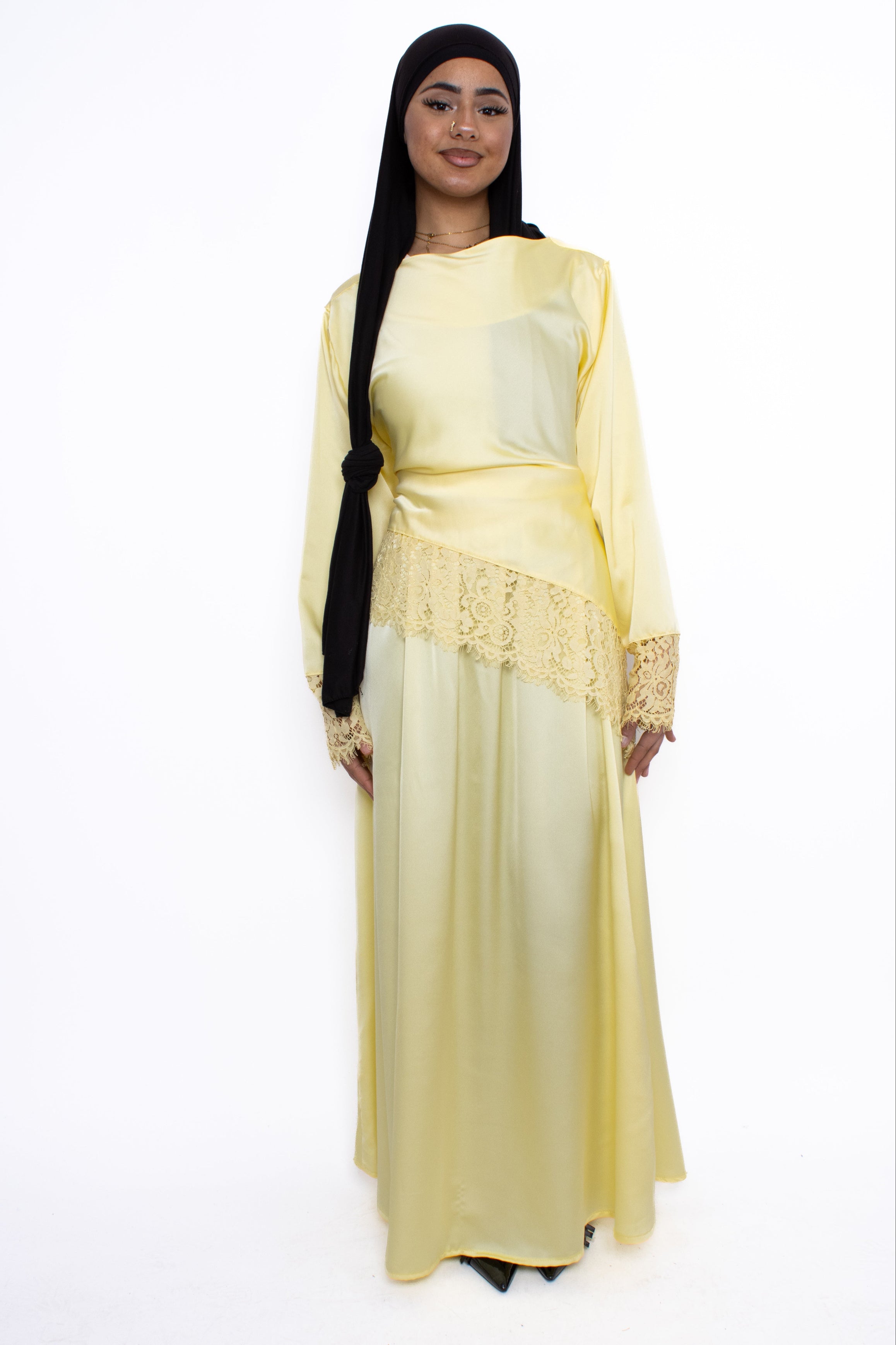 ZAHRA SET - BUTTER YELLOW