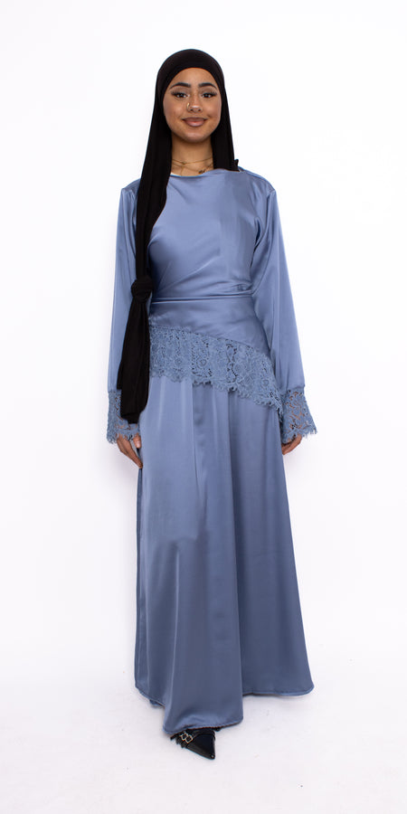 ZAHRA SET - DENIM BLUE