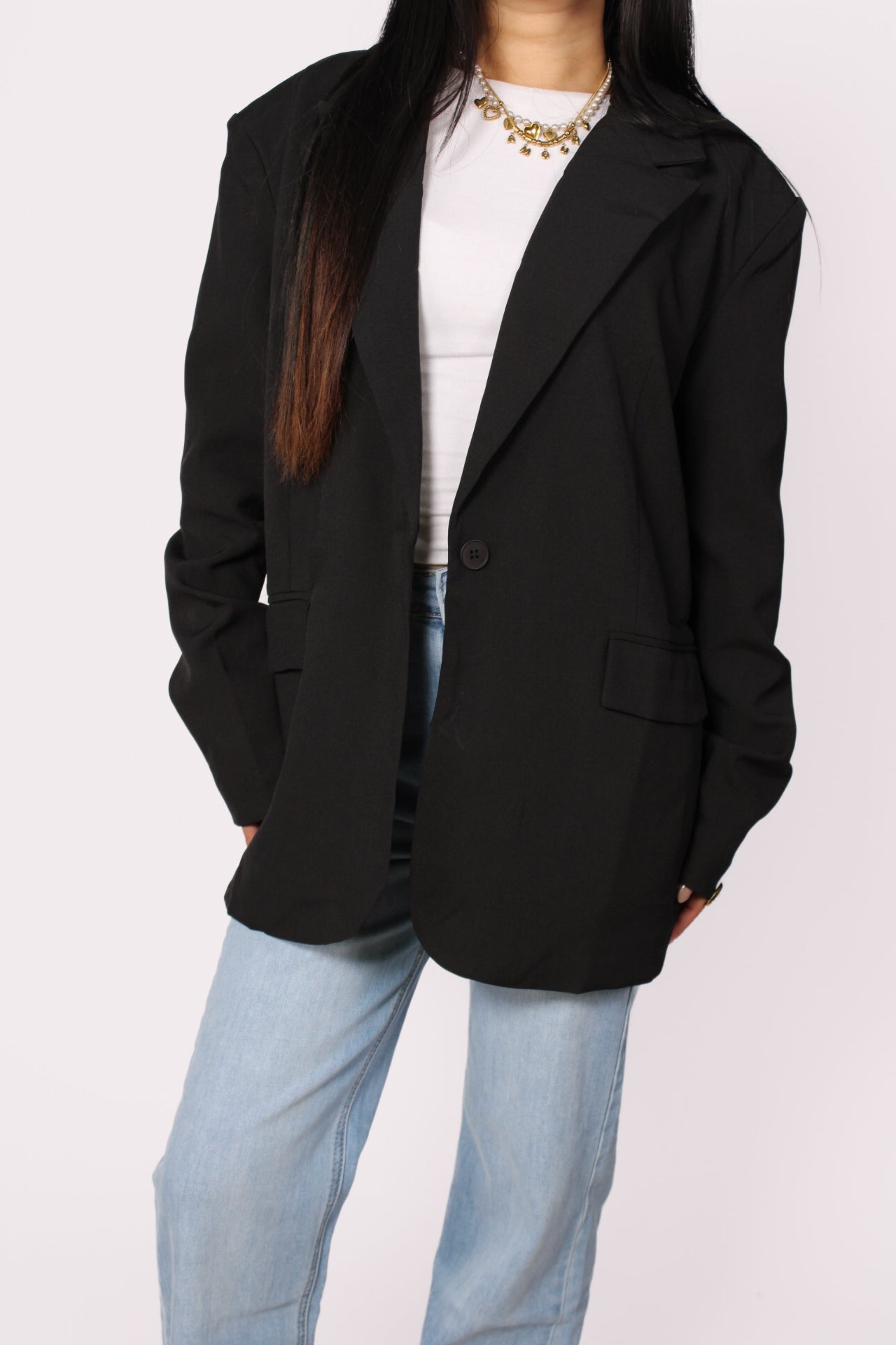 THE ESSENTIAL BLAZER - BLACK