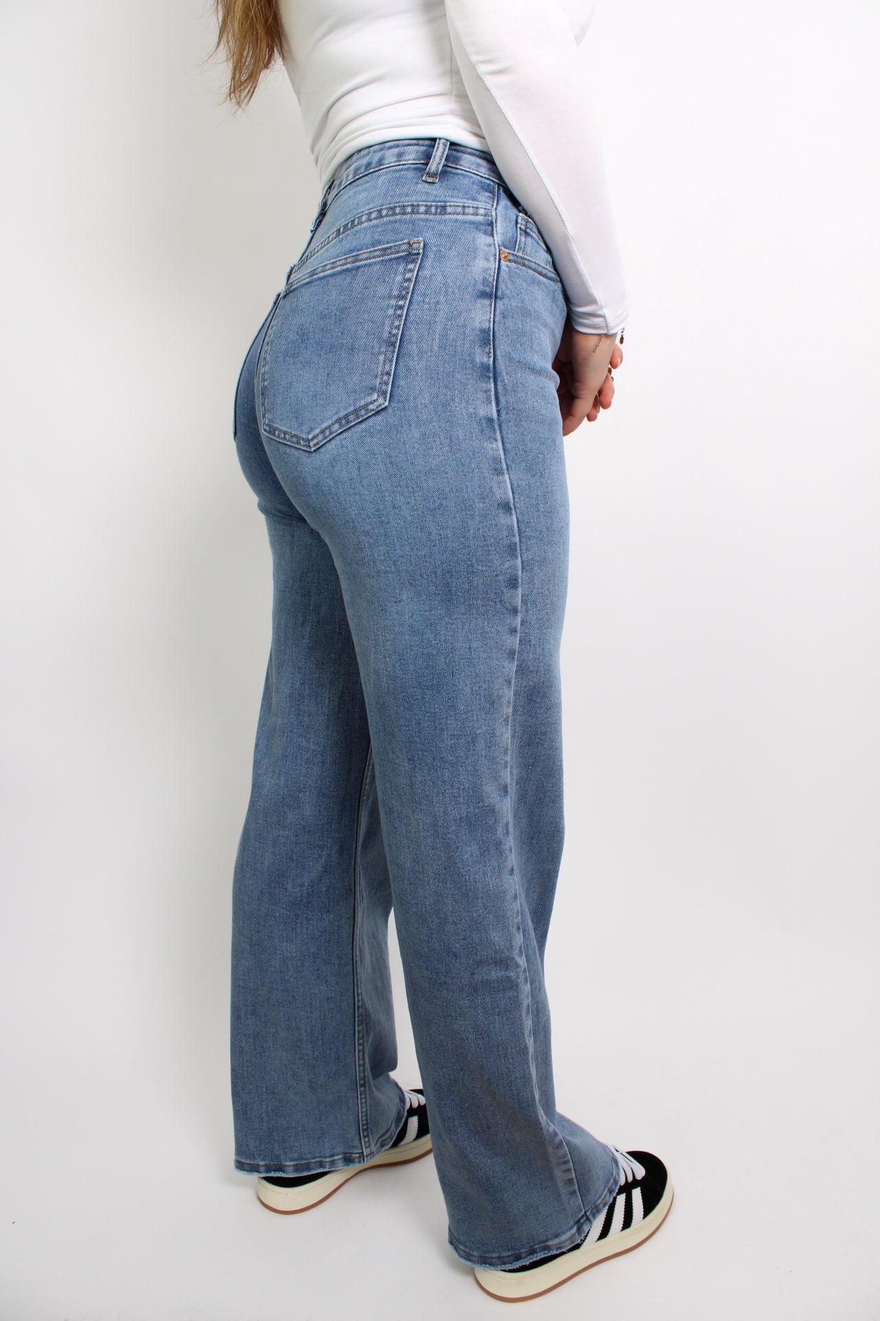 WIDE LEG JEANS 850-2 - DENIM