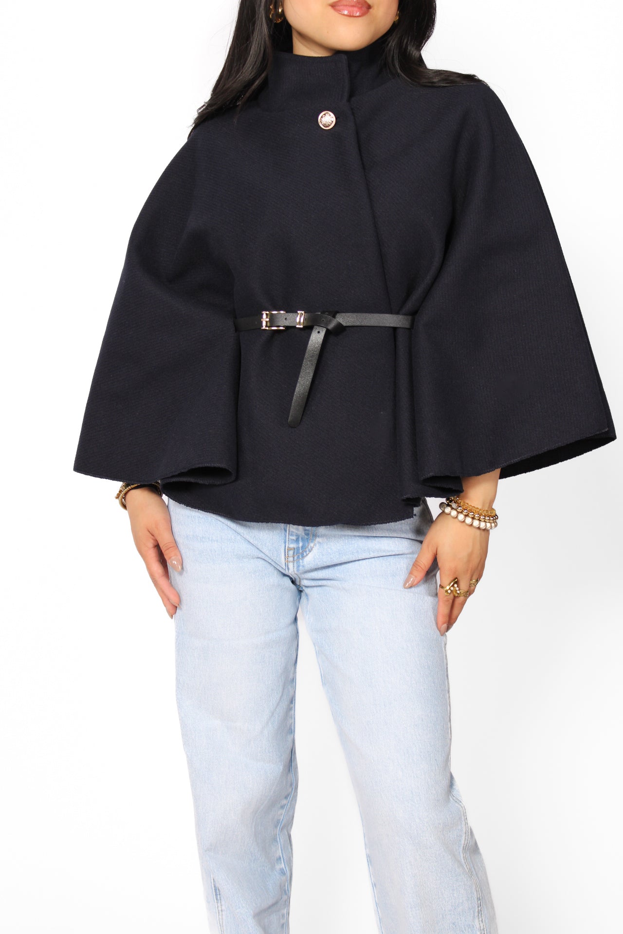 PONCHO - NAVY