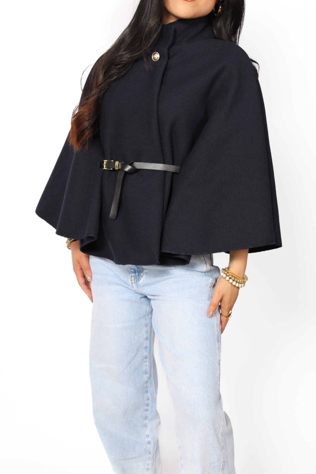 PONCHO - NAVY