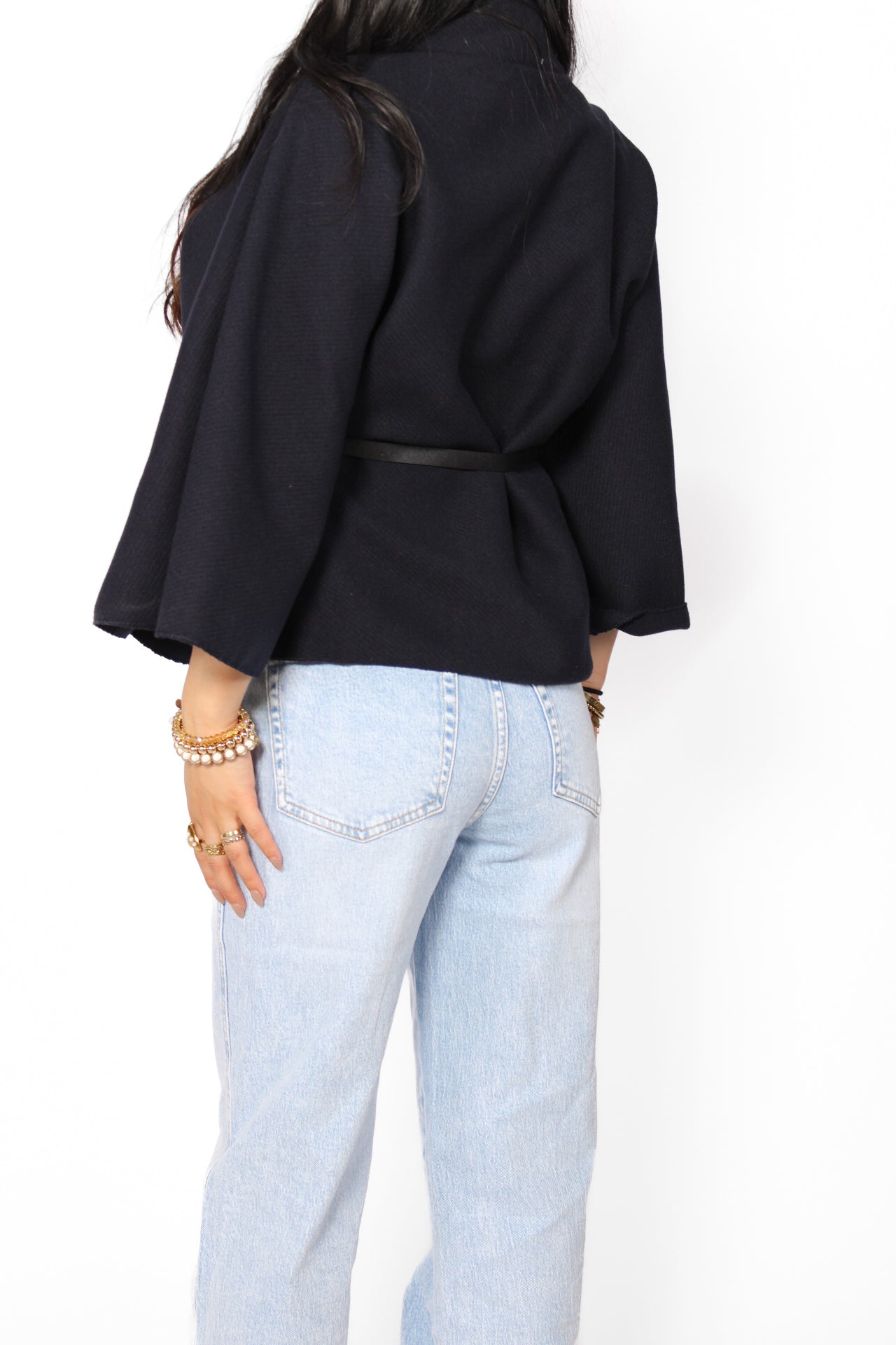 PONCHO - NAVY