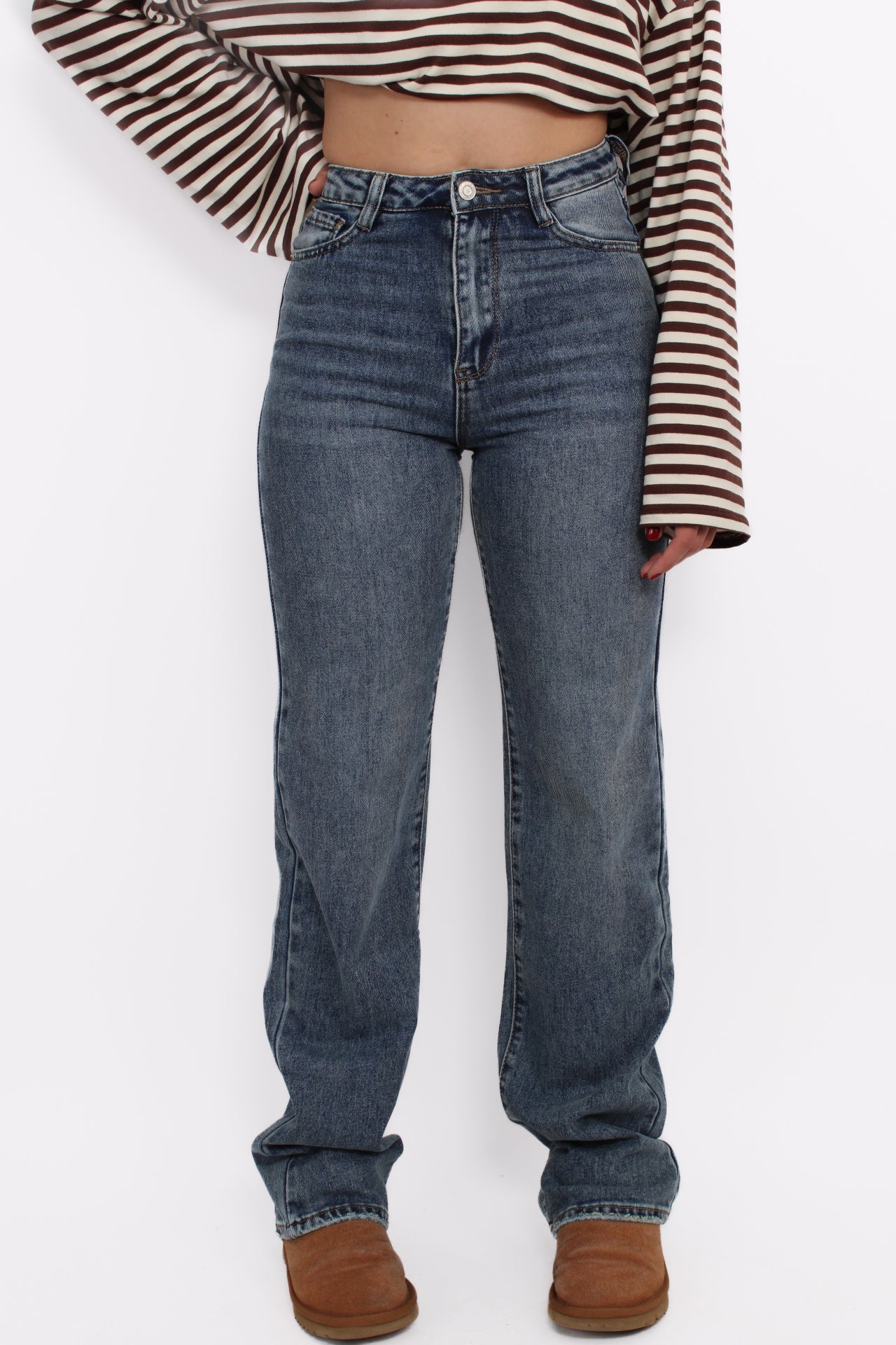 ''TALL'' STRAIGHT LEG JEANS 6272-2 - DENIM