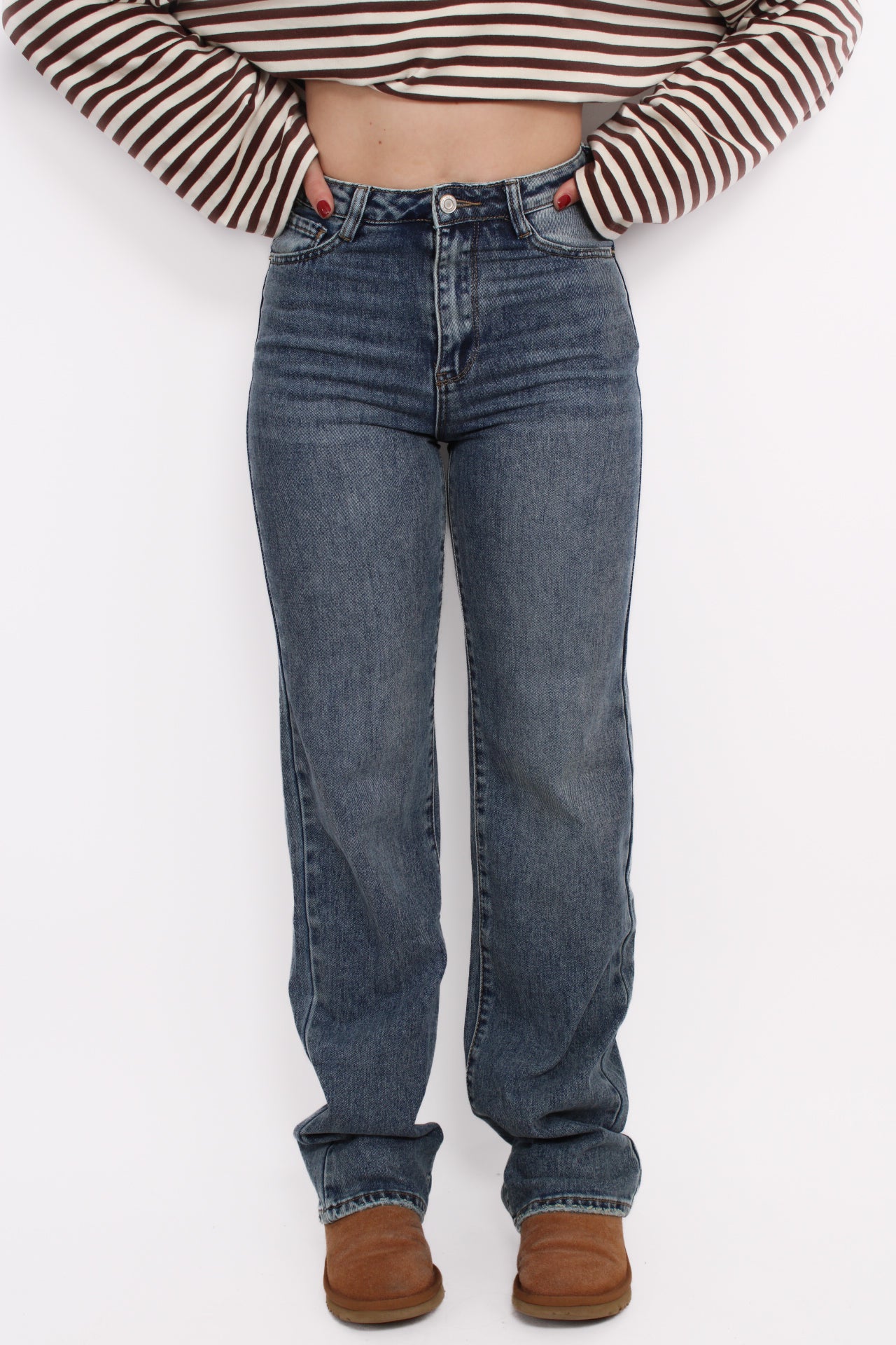 ''TALL'' STRAIGHT LEG JEANS 6272-2 - DENIM