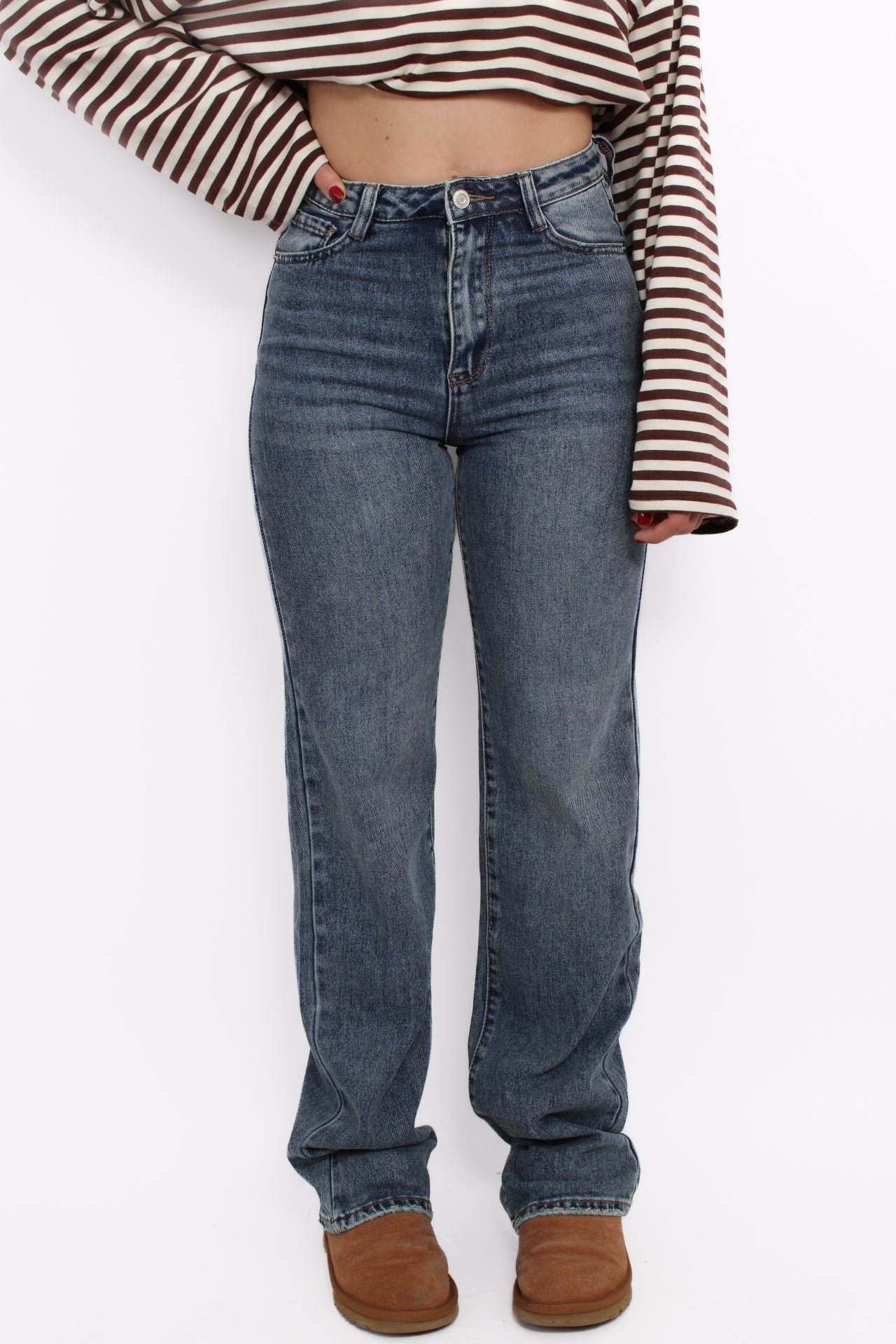 ''TALL'' STRAIGHT LEG JEANS 6272-2 - DENIM