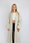 “TALL'' NYLA KIMONO - BEIGE