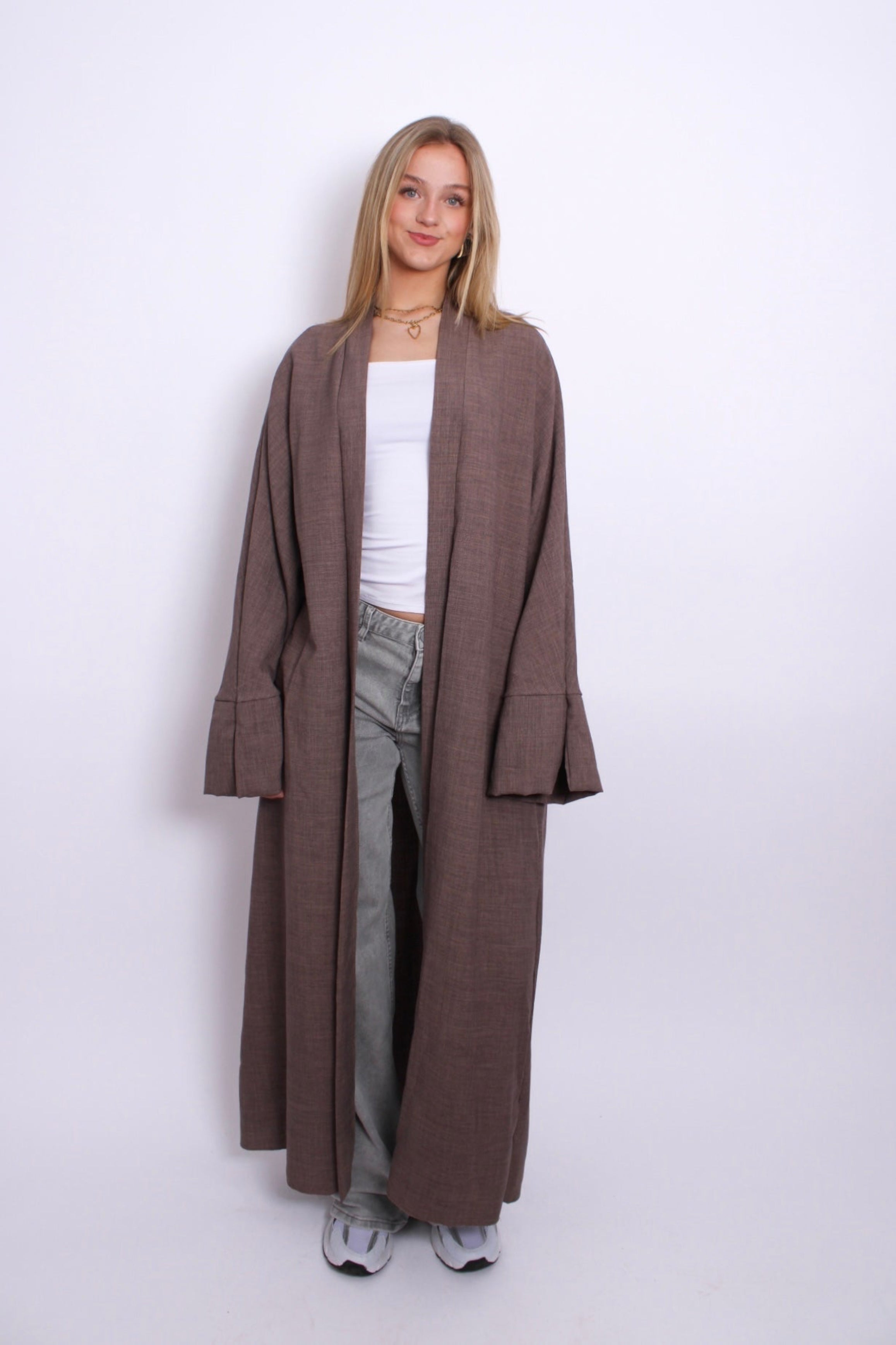 ESMA KIMONO - TAUPE