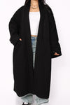 NYLA KIMONO - BLACK