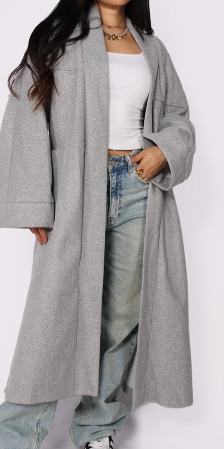 NYLA KIMONO - GREY