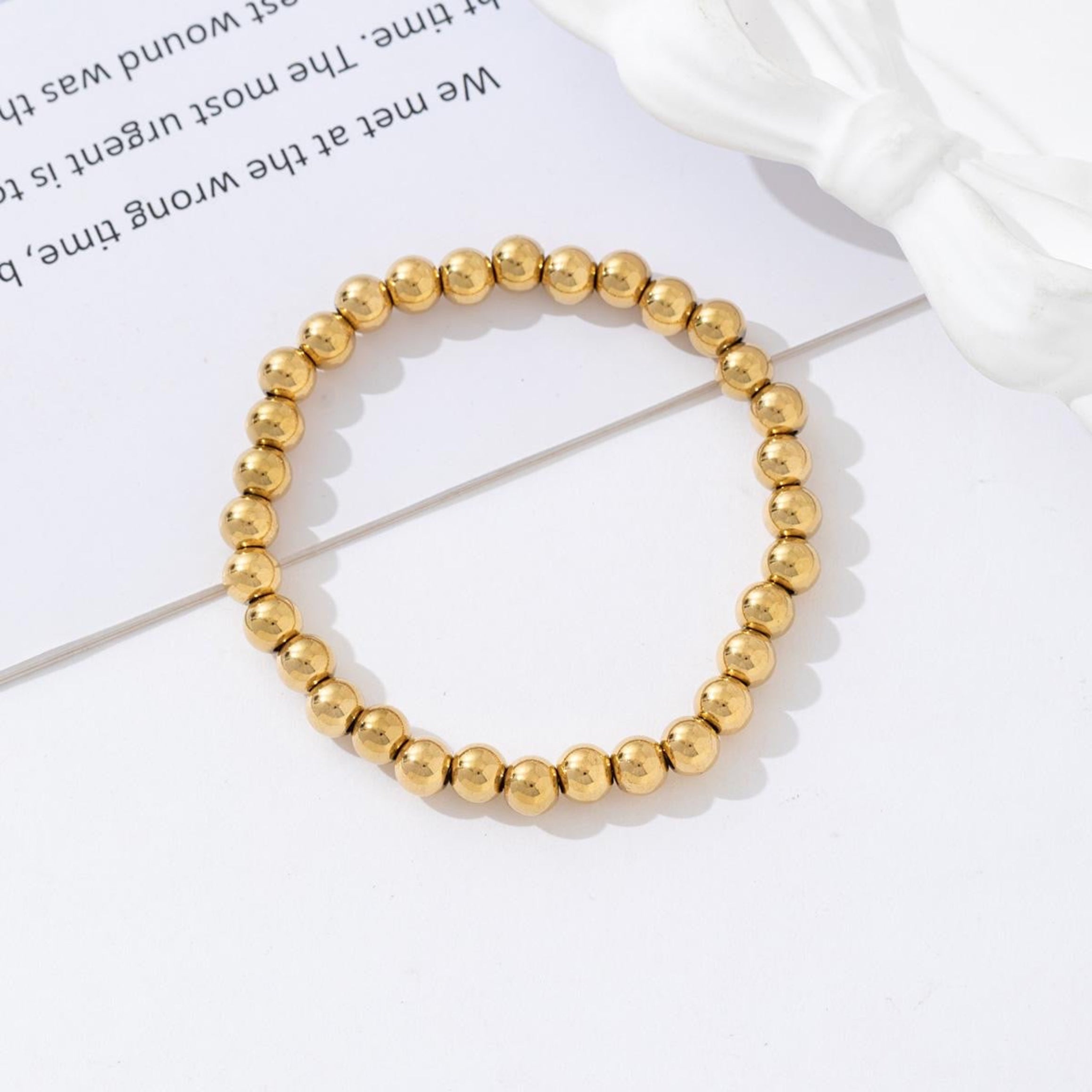 BEADS BRACELET - GOLD