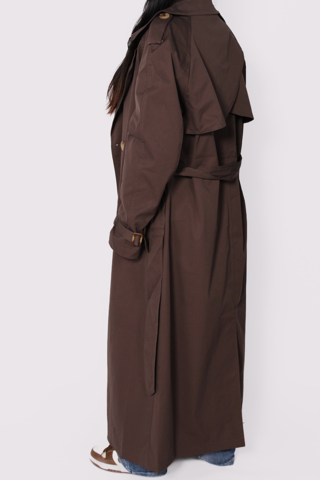 TRENCHCOAT W102 - BROWN