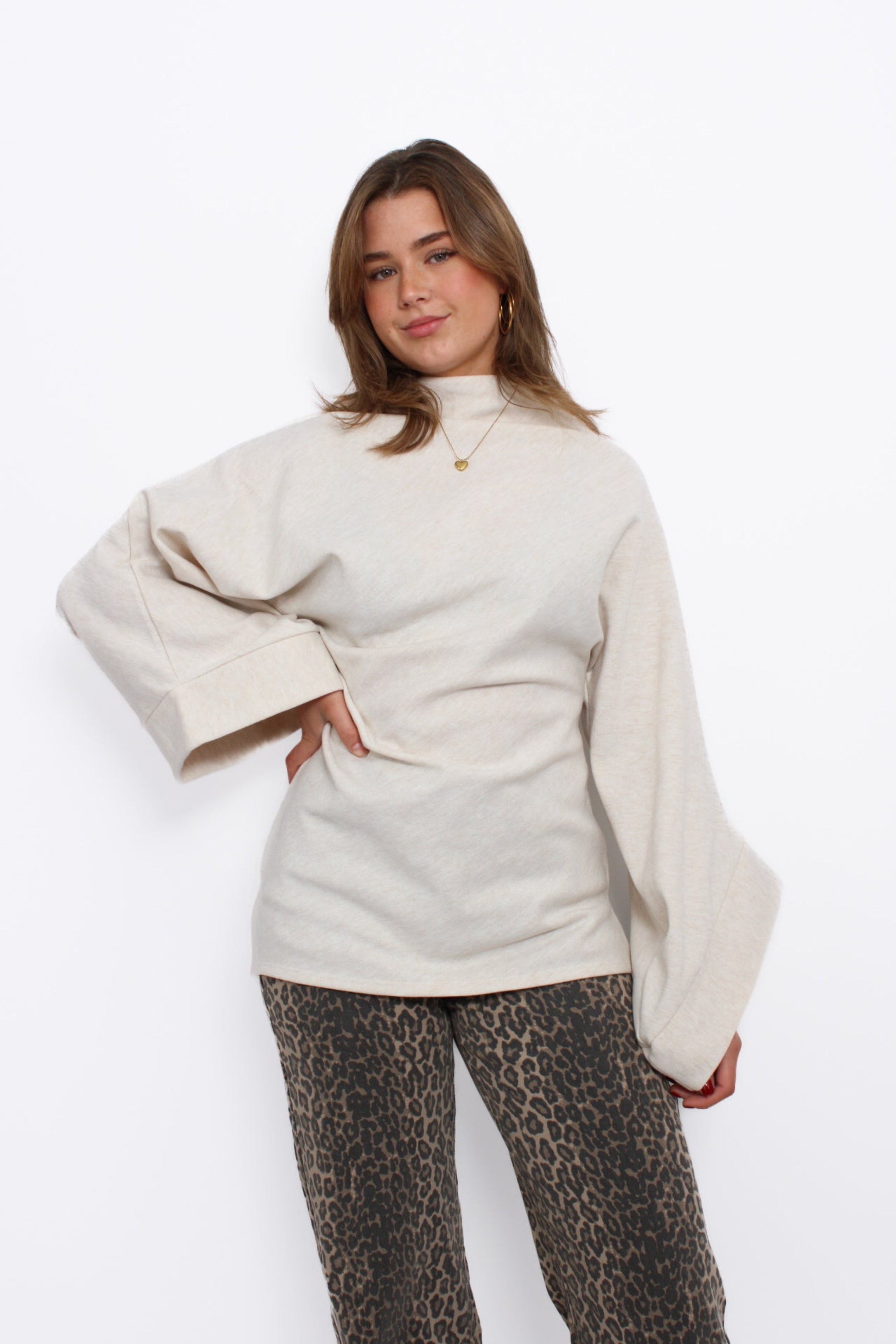 ABBY SWEATER - ECRU