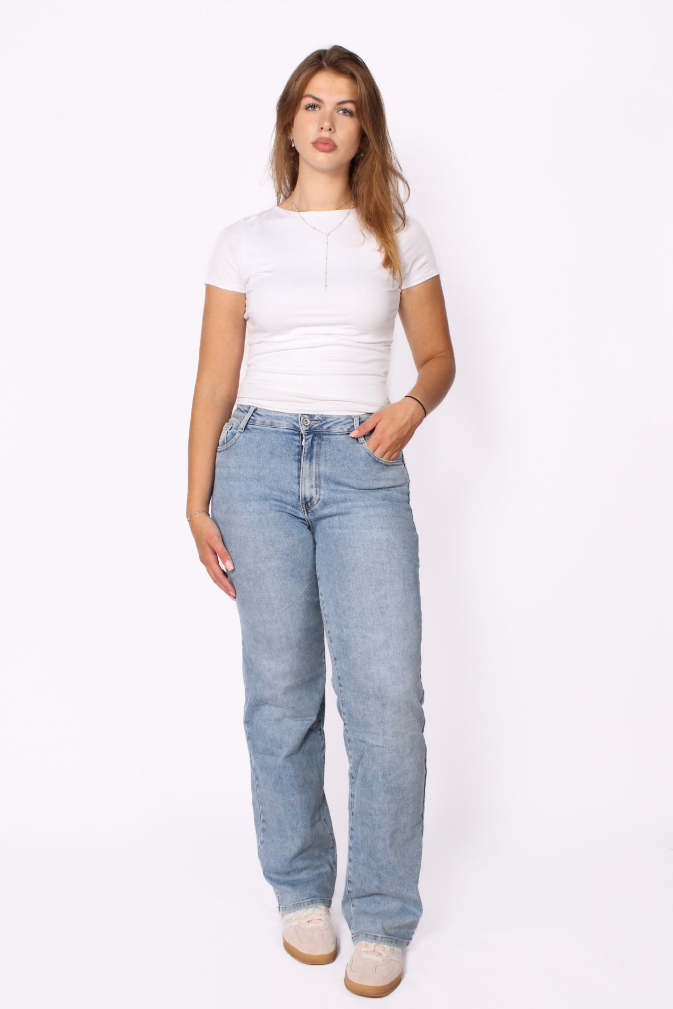 ''TALL'' WIDE LEG JEANS 6743-3 - DENIM