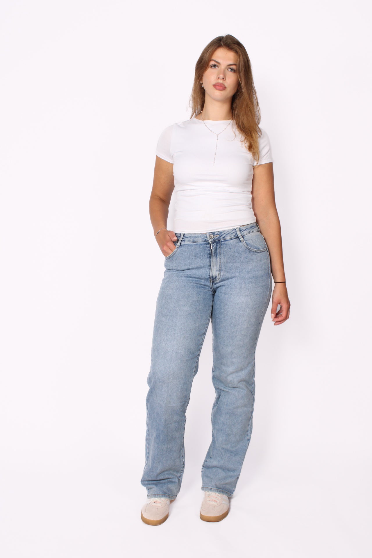 ''TALL'' WIDE LEG JEANS 6743-3 - DENIM