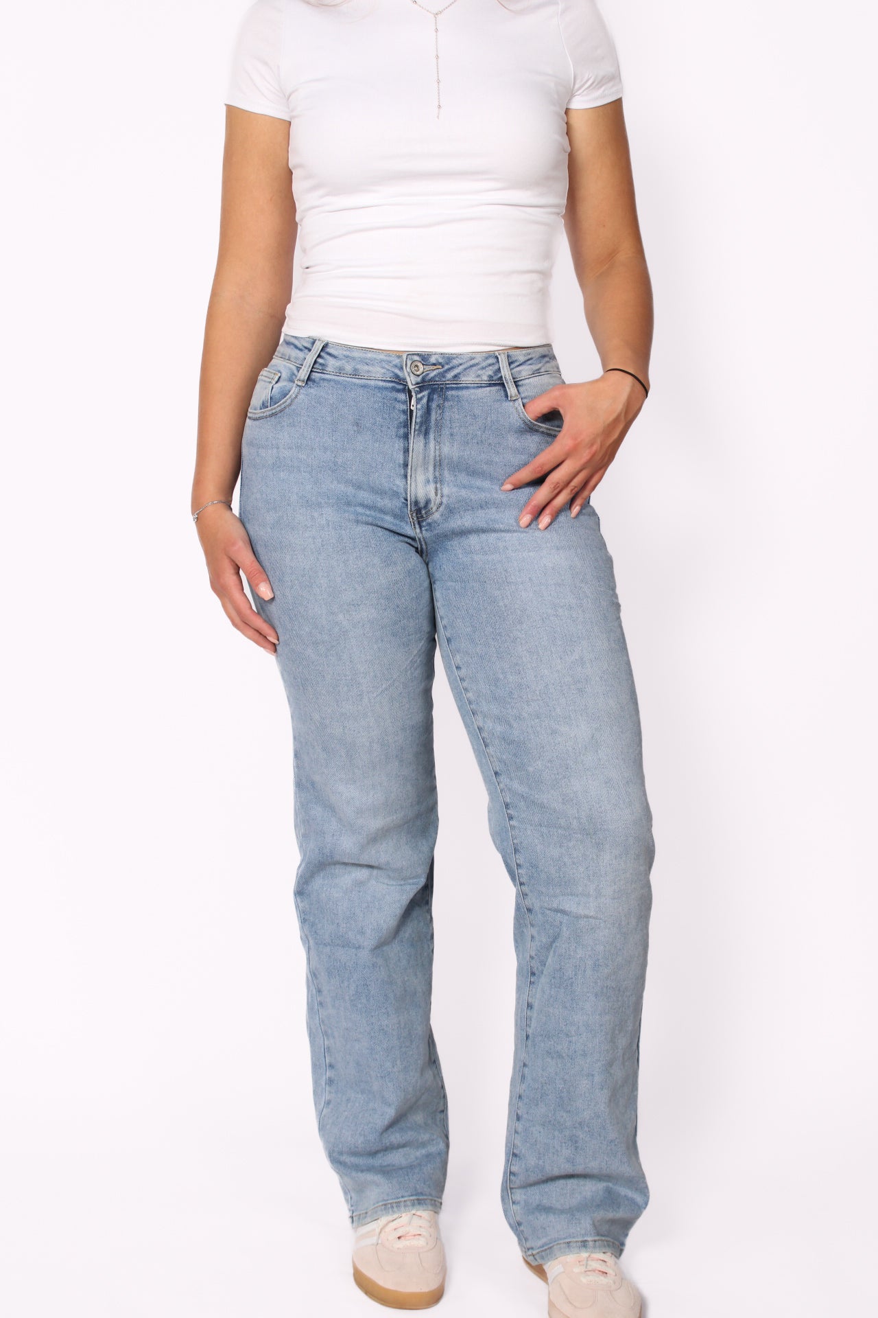 ''TALL'' WIDE LEG JEANS 6743-3 - DENIM
