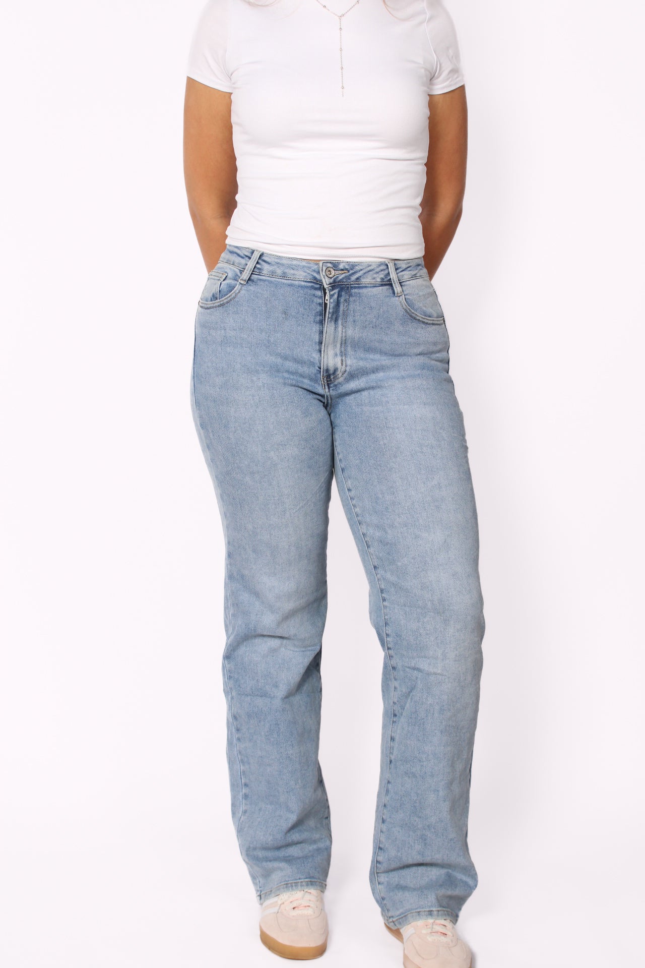 ''TALL'' WIDE LEG JEANS 6743-3 - DENIM
