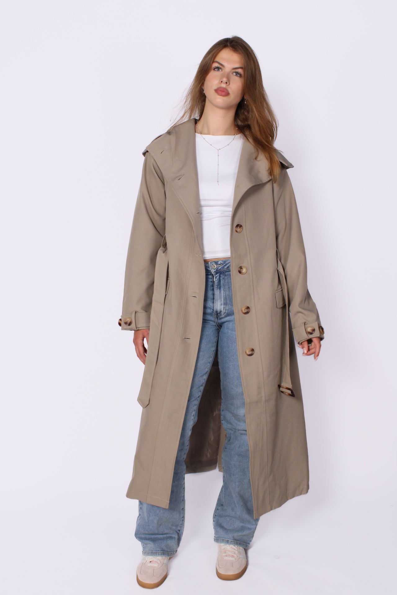 TRENCHCOAT 3150 - LIGHT TAUPE