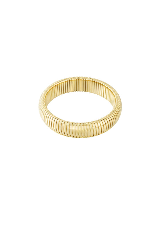 BOLD AND TRENDY BRACELET - GOLD