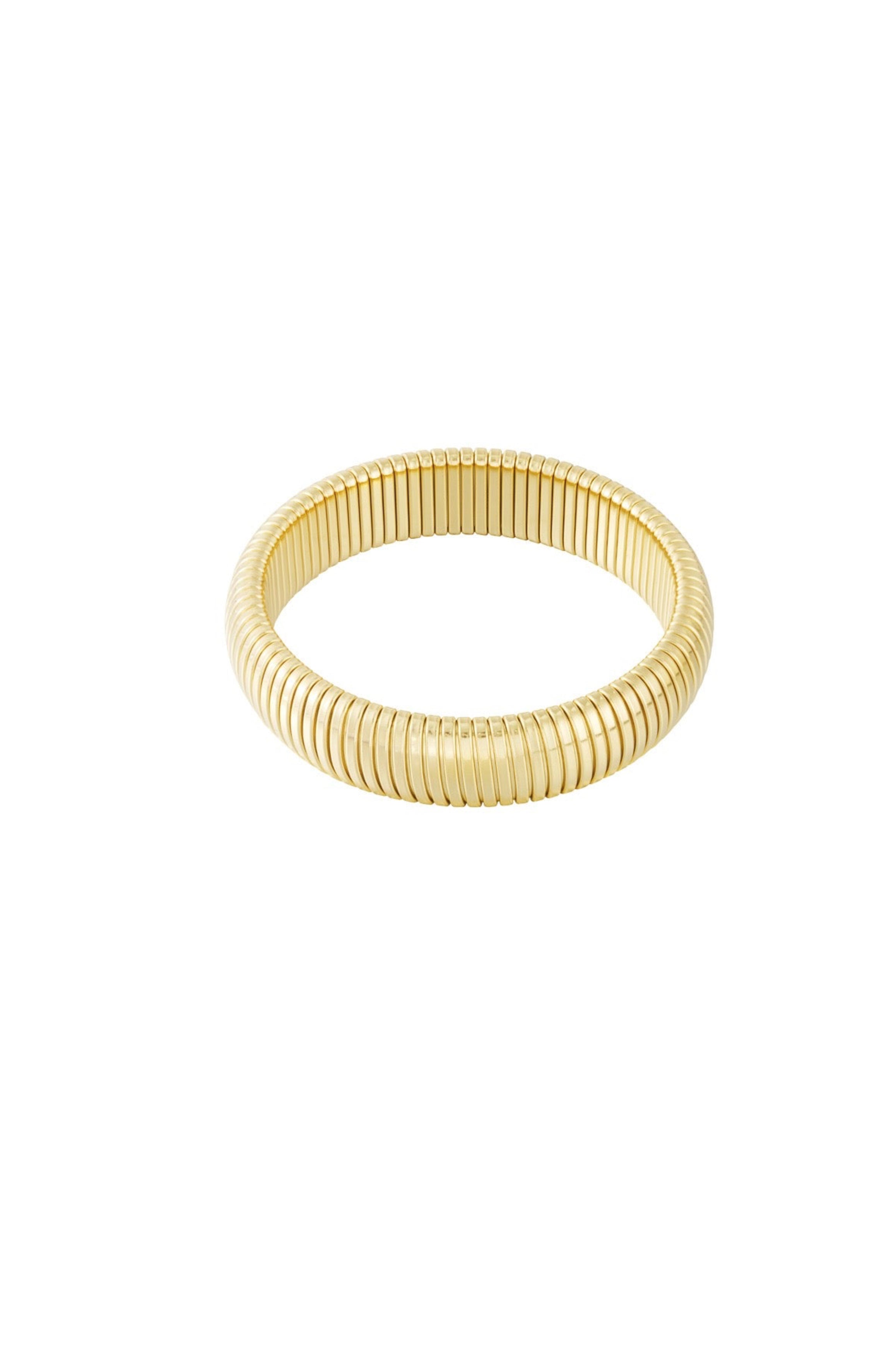 BOLD AND TRENDY BRACELET - GOLD