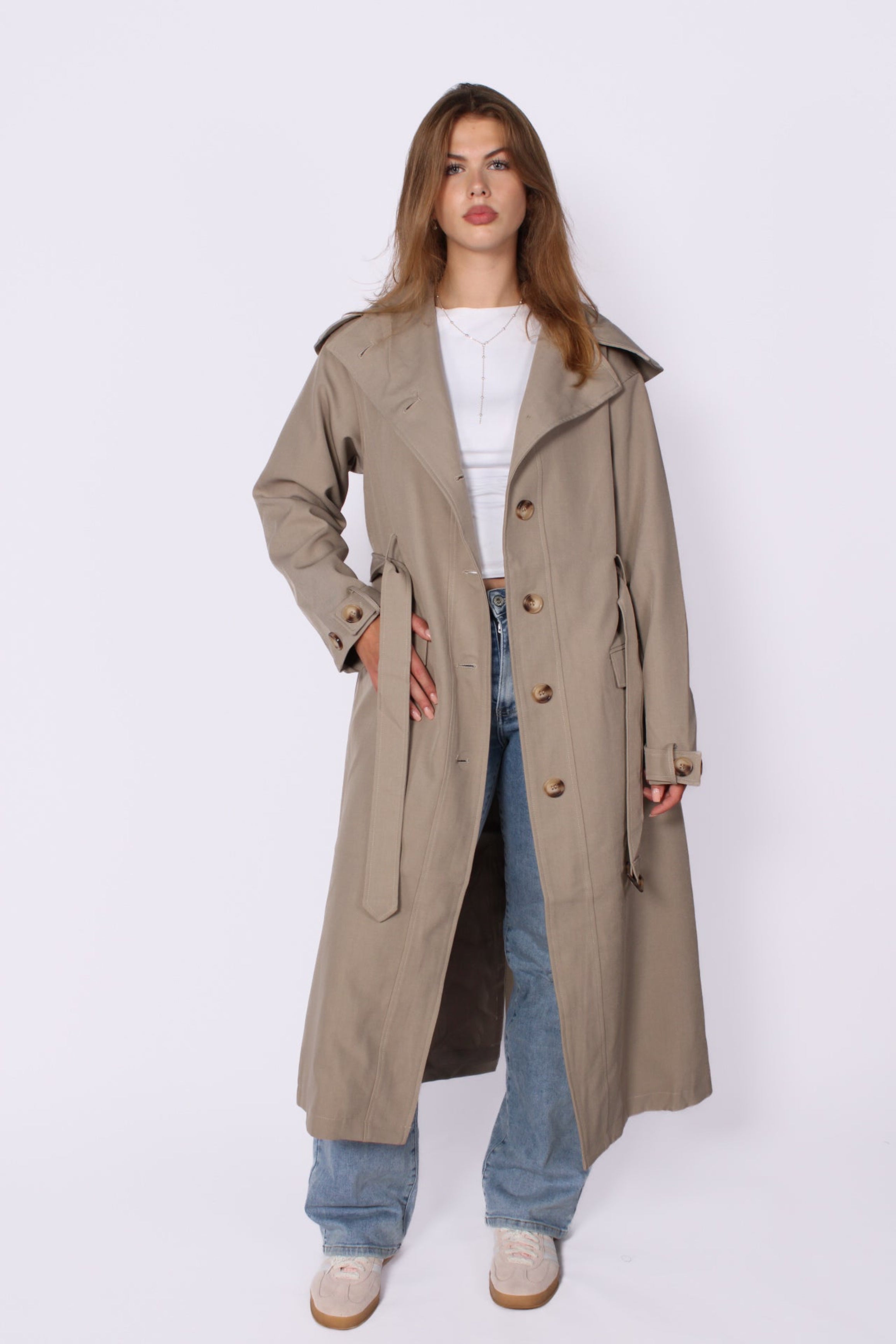 TRENCHCOAT 3150 - LIGHT TAUPE