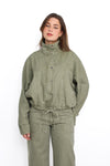 DENIM JACKET 11166 - SAGE GREEN